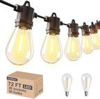 addlon 72FT LED Outdoor String Lights - Image 8