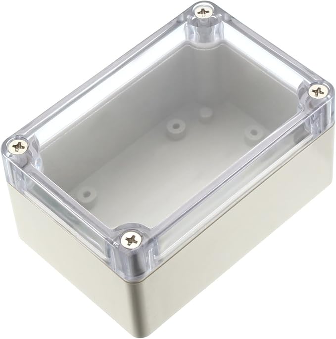 uxcell 100x68x50mm Electronic Waterproof IP65 Sealed ABS Plastic DIY Junction by uxcell
