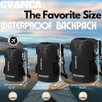 Waterproof Roll Top Kayak Dry Backpack, Floating Outdoor Dry Sack Boating - Image 4