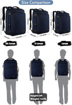 MATEIN Weekender Backpack, Large Capacity Travelling Suitcase Backpack - Image 7