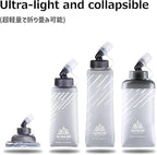 Azarxis TPU Soft Flask Collapsible Water Bottles BPA-Free 250ml 350ml 500ml - Image 6