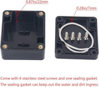 Project Box IP65 Waterproof Junction Box ABS Plastic Black Electrical Boxes DIY - Image 4