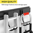 Garage Tool Organizer Wall Mount 13 PCS, Yard Garden Tool Organizer, Adjustable - Image 2