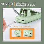 VAVOFO Rechargeable Book Light for Reading in Bed Kids, 7 LED Reading Light - Image 5