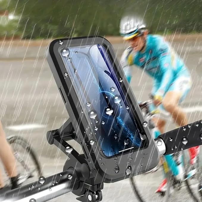 Waterproof Outdoor Sports Bike Phone Mount Case, Bicycle and Motorbike - Image 2