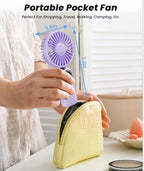 coldSky Portable Handheld Fan, 4000mAh Battery Operated 3 in 1 Multifunction - Image 7