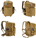 45L Tactical Backpack for Men Women, Military Assault Pack - Image 4
