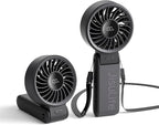 JISULIFE Handheld Fan Life7 – Ultimate Flexibility: Wide & Strong Airflow by LivechillStaycool