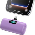 Mini Portable Charger 5000mAh Power Bank, 15w PD USB C Cell Phone Portable Power by Feob