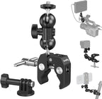 SMALLRIG Super Camera Clamp Mount, Double Ball Head Magic Arm Adapter, by SmallRig