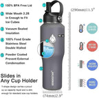 SENDESTAR 40oz Water Bottle Wide Mouth Stainless Steel Vacuum Insulated Double - Image 4