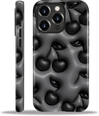 for iPhone 15 Pro Case, HL2 Cute Cool Cherry Black Hybrid 2 Layer Hard Shell by Unknown