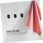 Bathroom Wall Towel Hooks 4-Pack Heavy Duty Metal Coat Hooks - Image 2