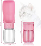 Portable Dog Water Bottle, Foldable Dog Water Bottle Leak Proof Dispenser - Image 3