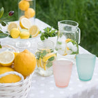 4 PCS Colored Plastic Drinking Glasses, Reusable Acrylic Drinking Cups - Image 9