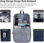 MAXTOP Deep Storage Laptop Backpack Business Anti-theft Backpacks College - Image 2