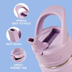 Fijinhom 18oz Insulated Stainless Steel Water Bottle - Image 3