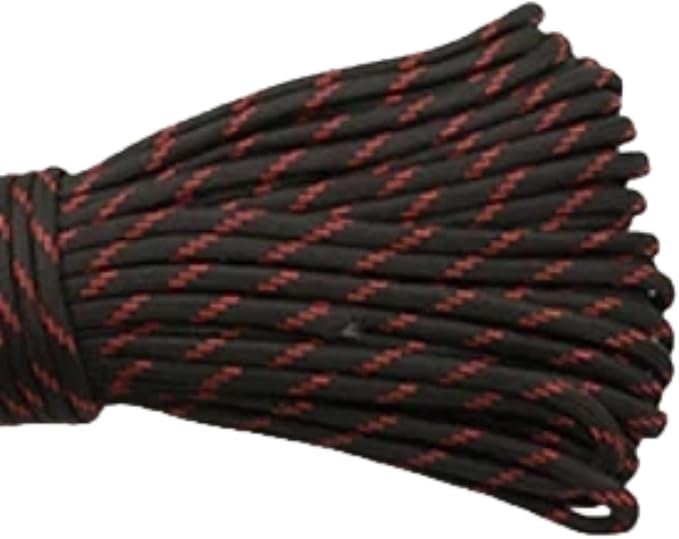 Paracord 550 Rope 100 Feet 5/32 Inch 7 Strand Type III Nylon Rope Parachute Cord by KOKKOYA