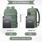 coowoz Travel Backpack For Women Men, Carry On Backpack, Hiking Backpack - Image 4