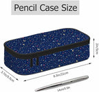 Galaxy Pencil Case Organizer Constellation Space Bright Stars Purple Stationery - Image 2