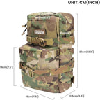 EXCELLENT ELITE SPANKER Tactical MOLLE Hydration Backpack Water Bladder Carrier - Image 2