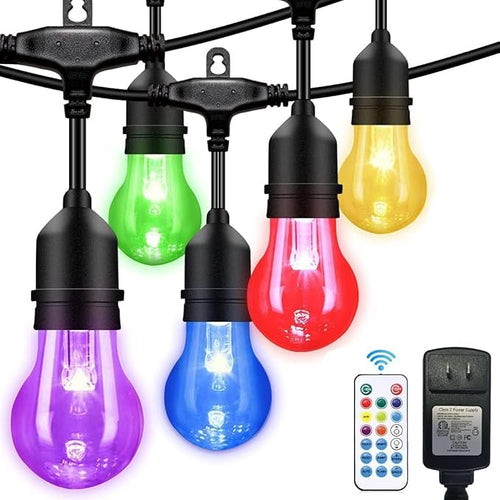 144FT Outdoor String Lights by IPStank