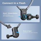 SMALLRIG Magnetic Neck Mount for Action Cameras & Phones, Comfortable POV - Image 3