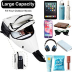 JENAGREEN Sling Backpack Crossbody Sling Bag, Cross Bag Adjustable Travel - Image 8