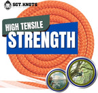 SGT KNOTS Arborist Double Braided Polyester Rope - Image 2