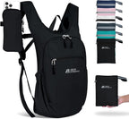 Hiking Backpack 10L/15L Small Daypack Lightweight Packable Travel Foldable by HIGHEXPERIENCE