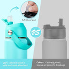 Fijinhom 18oz Insulated Stainless Steel Water Bottle, Wide Mouth Double Wall - Image 6