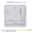 LeMotech Junction Box, Electrical Box IP55 Water Resistant Dustproof ABS - Image 3