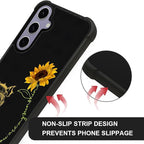 for Samsung Galaxy S24 S25 Case, Pig Sunflower Yellow Sunshine Pattern Graphic - Image 4
