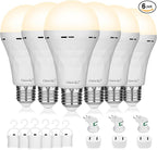Ostwiki Rechargeable Light Bulbs, 1200mAh Led Battery Backup Bulb by OstwikiDecorationLights