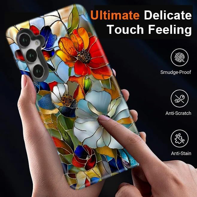 Compatible for Samsung Galaxy S25 FE 5G Case, Dual Layer Heavy Duty 2 in 1 - Image 7