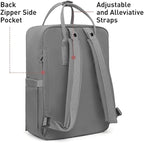 KALIDI Casual Laptop Backpack 15 Inches Classic Camping Rucksack Travel Outdoor - Image 6