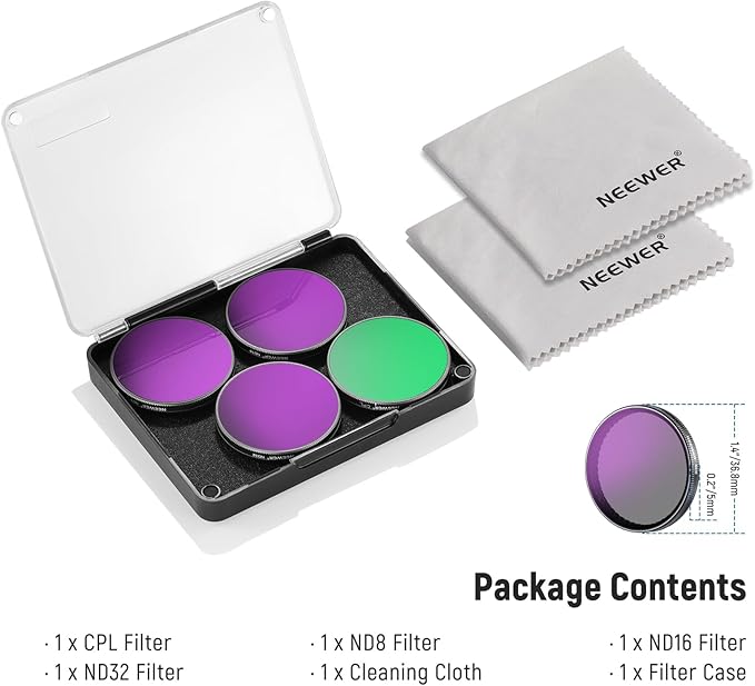 NEEWER ND Filter Set Compatible - Image 8