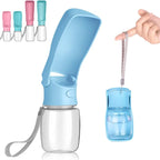 Portable Dog Water Bottle, Foldable Dog Water Bottle Leak Proof Dispenser by AIKIDS
