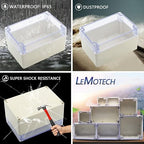 LeMotech ABS Plastic Junction Box Dustproof Waterproof IP65 Electrical - Image 7