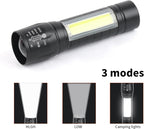 5 Pack Mini Small Pocket LED Flashlight USB-C Rechargeable High Lumens Bright - Image 4