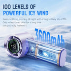 MUXNW Mini Turbo Jet Fan: Portable Small Pocket Handheld Personal Rechargeable - Image 6