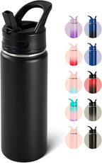 Fijinhom 18oz Insulated Stainless Steel Water Bottle by Fijinhom