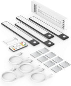 12" Ultra-Thin Under Cabinet Lighting Wireless, Aluminum Alloy Under Counter - Image 7