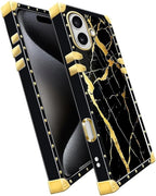for iPhone 17 Case Luxury Golden Decoration - Image 3