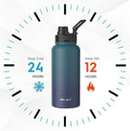 Navigate 32 oz Insulated Stainless Steel Sports Water Bottle - Image 4