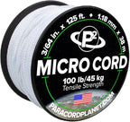 Paracord Planet Micro Paracord – Thin Braided Cord by ParacordPlanet