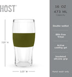 Host FREEZE Beer Cooling Cups, Frozen Beer Mugs, Freezable Pint Glass Set - Image 7