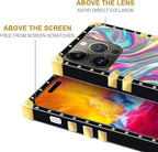 Compatible with iPhone 15 Pro Case, Holographic Abstract Iridescent Textures - Image 7