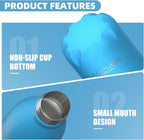 WATERSY Stainless Steel water bottles, 17oz/500ml Insulated Water Bottles - Image 5