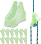 12Pack Ultralight Guyline Tensioners Tent Guyline Cord Rope Adjuster by CooBigo